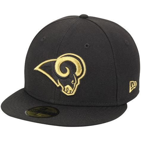 black los angeles rams hat|la rams hats lids.